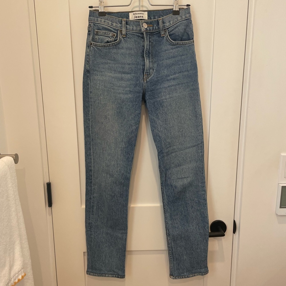 Reformation Liza High Straight Jean